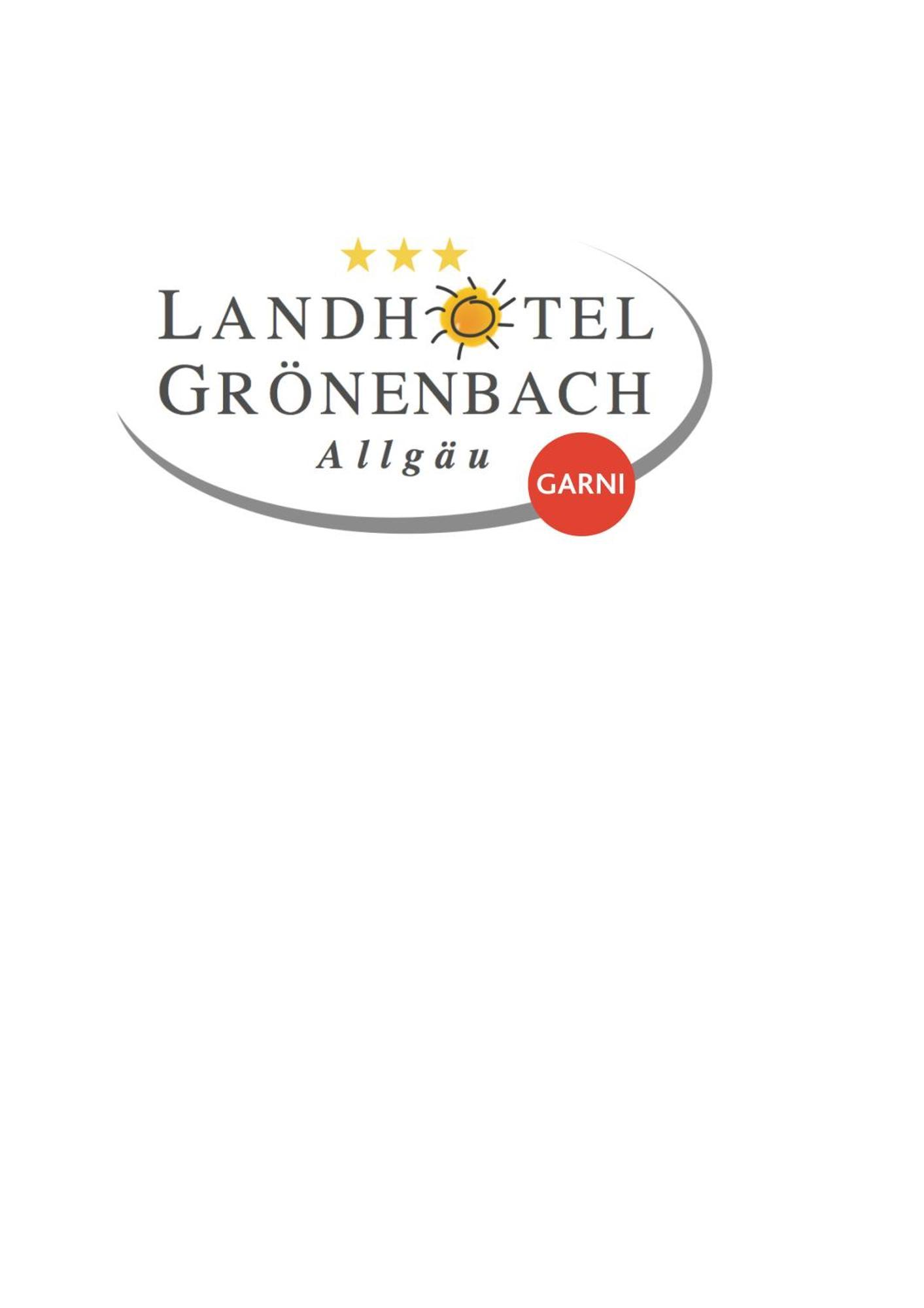 Landhotel Groenenbach Бад-Грёненбах Экстерьер фото